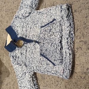 Wonder nation Sherpa blue sweatshirt super soft and warm 2t